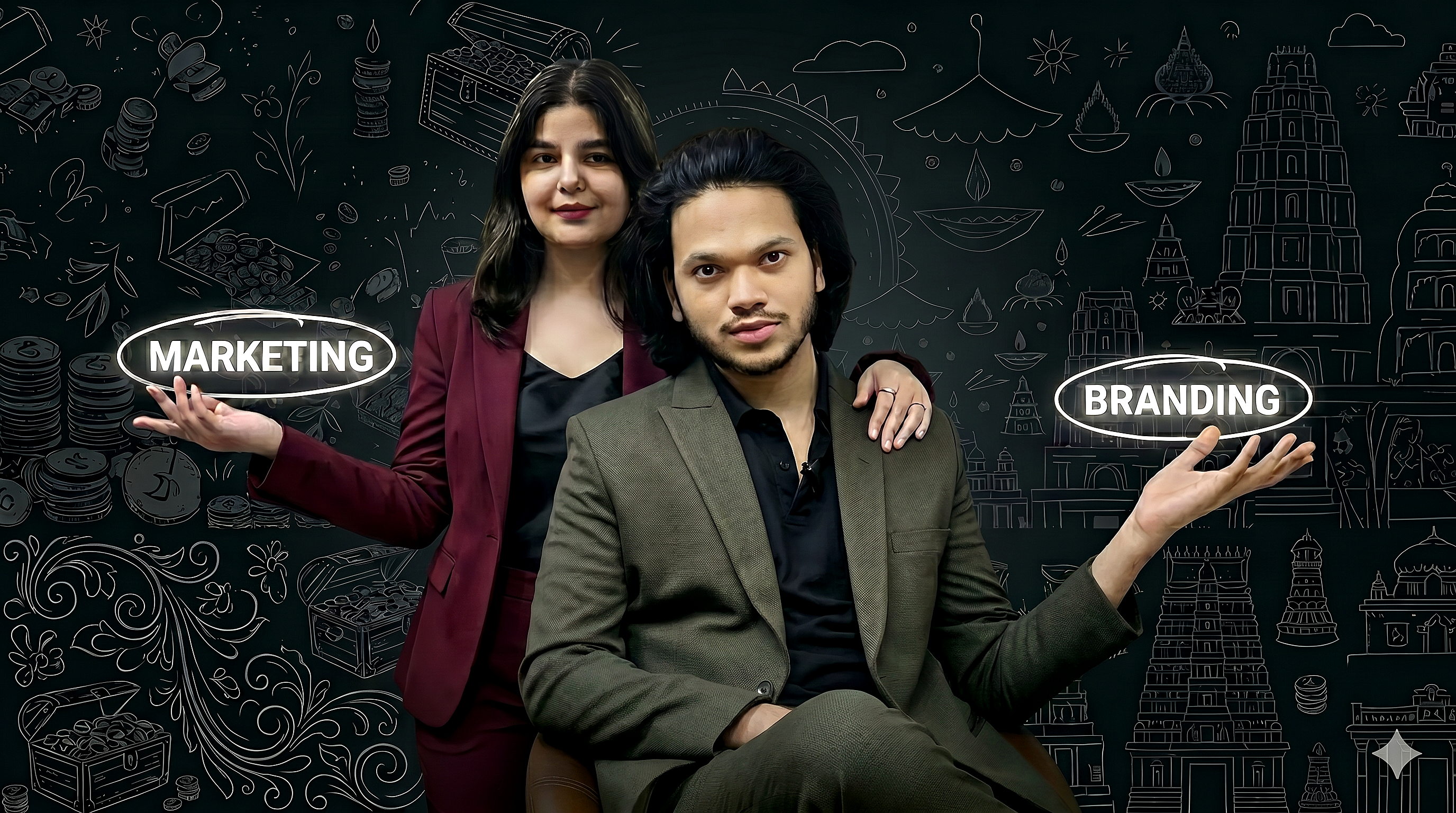 Hapcraft Media Founders — Aditi Shori and Avichal Mishra